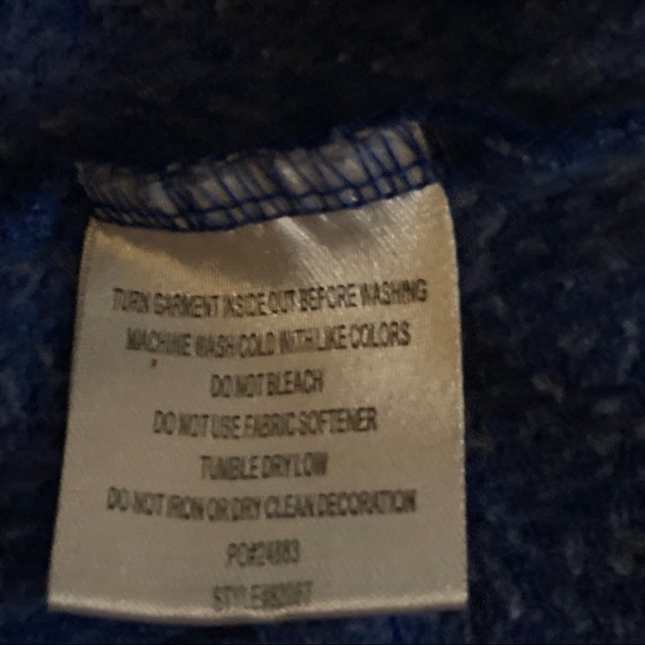 Harpoon IPA blue hoodie sweatshirt size small - Picture 5 of 6